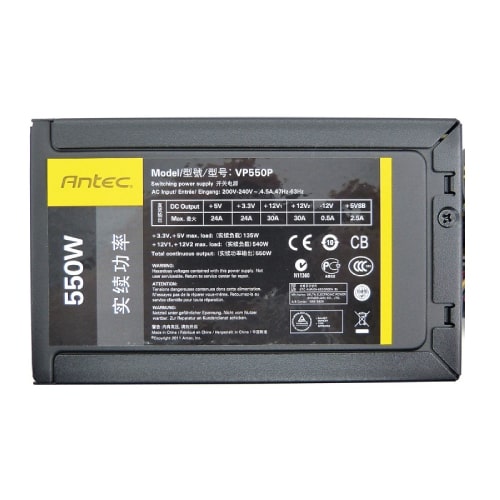 منبع تغذیه کامپیوتر انتک مدل Antec VP550P PLUS