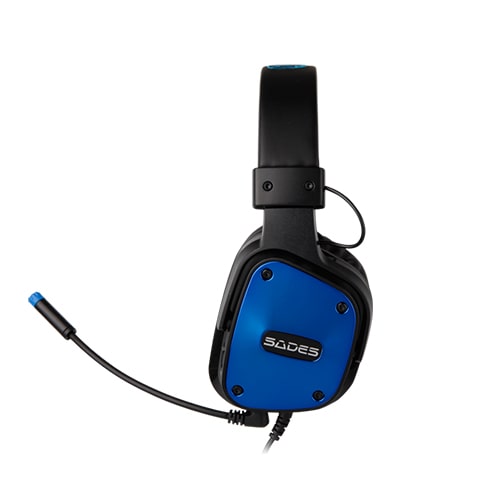 هدست بازی سدس مدل Sades DPOWER Blue